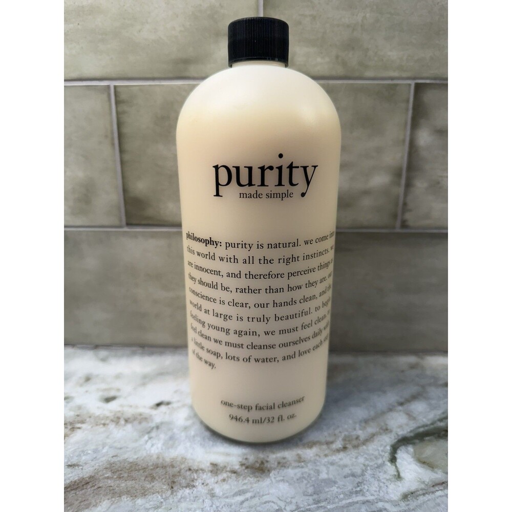 Philosophy PURITY One-Step Facial Cleanser- 32 fl oz No Pump refill